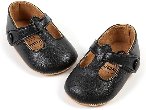 Baby Boys Girls Shoes Mary Jane Flats Dress Shoe Infant Baby Walking Moccasinss Newborn Crib First Walkers
