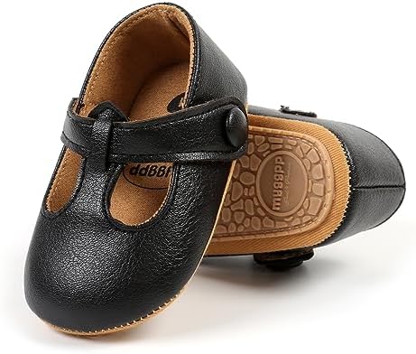 Baby Boys Girls Shoes Mary Jane Flats Dress Shoe Infant Baby Walking Moccasinss Newborn Crib First Walkers