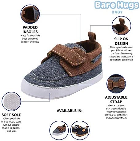 Baby Boys Soft Infant Boat Shoe Style Loafer (See More Colors And Sizes)