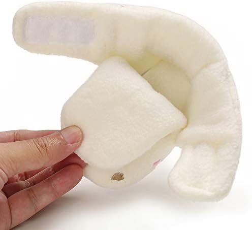 Baby Fleece Booties Newborn Warm Slippers Cozy Winter Boots Sock Shoes Infant Crib Bootie With Non Skid Bottom 0-18Month