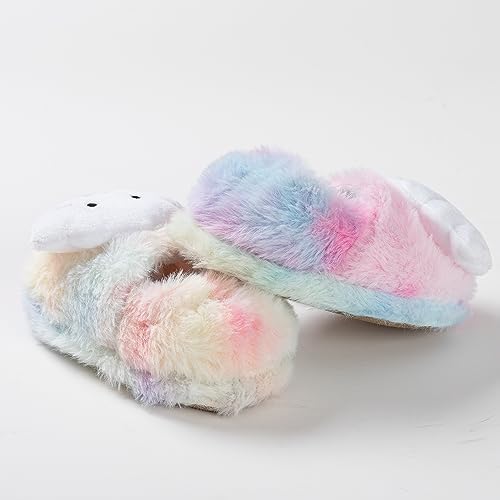 Baby Girl's Premium Soft Plush Slippers Cartoon Warm Winter House Shoes