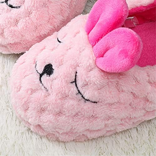 Baby Girls' House Slippers With Non-Slip Rubber