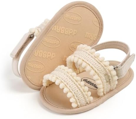 Baby Sandals Infant Boys Girls Summer Dress Flat Shoes Beach Sandals Newborn Crib Shoes First Walkers Prewalkers