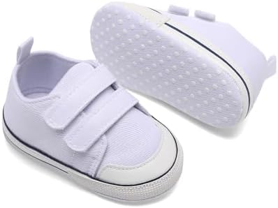 Baby Shoes Infant Boys Girls Non-Slip Soft Sole Lightweight Sneakers Unisex First Walking Shoes For 0-18 Months Toddler