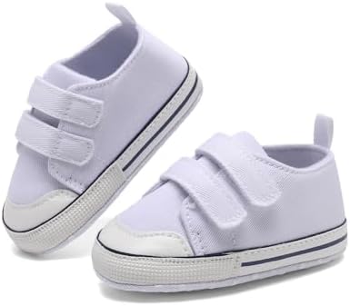 Baby Shoes Infant Boys Girls Non-Slip Soft Sole Lightweight Sneakers Unisex First Walking Shoes For 0-18 Months Toddler