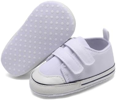 Baby Shoes Infant Boys Girls Non-Slip Soft Sole Lightweight Sneakers Unisex First Walking Shoes For 0-18 Months Toddler