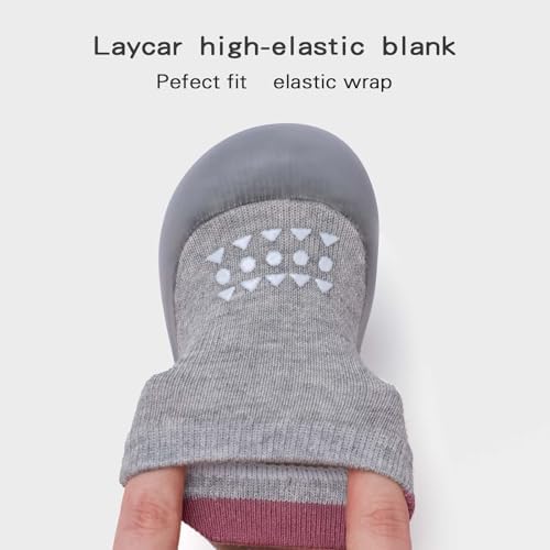 Baby Sock Shoes Baby Walking Shoes Infant Non-Slip Breathable Slippers With Soft Rubber Sole Baby Boys Girls Sneakers