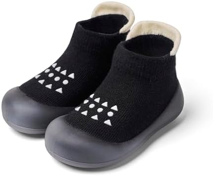 Baby Sock Shoes Baby Walking Shoes Infant Non-Slip Breathable Slippers with Soft Rubber Sole Baby Boys Girls Sneakers