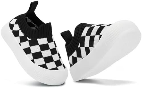 BACSAC Baby Shoes Toddler Shoes Boys Girls Infant Sock Shoes Lightweight Breathable Walking Baby Shoes 6-36 Months