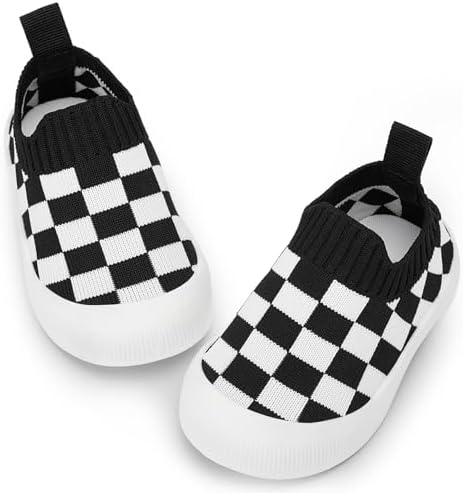 BACSAC Baby Shoes Toddler Shoes Boys Girls Infant Sock Shoes Lightweight Breathable Walking Baby Shoes 6-36 Months