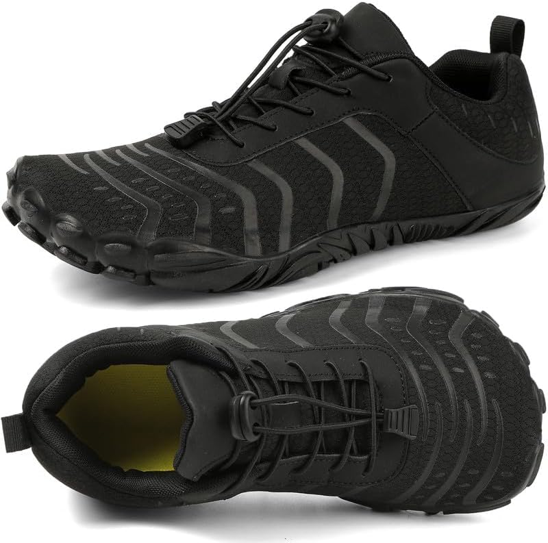 Barefoot Shoes Men Women Minimalist Shoes Zero Drop Workout Cross-Trainer Hiking Water Wide Toe Box Grounded Footwear Weightlifting Walking