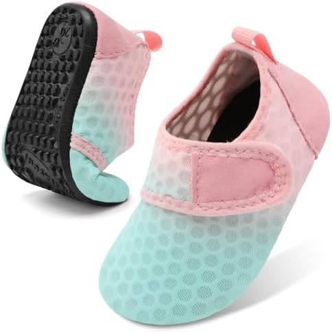 BARERUN Baby Girls Boys Water Shoes Swim Barefoot Water Sport Aqua Socks for Beach Pool Swim Sand