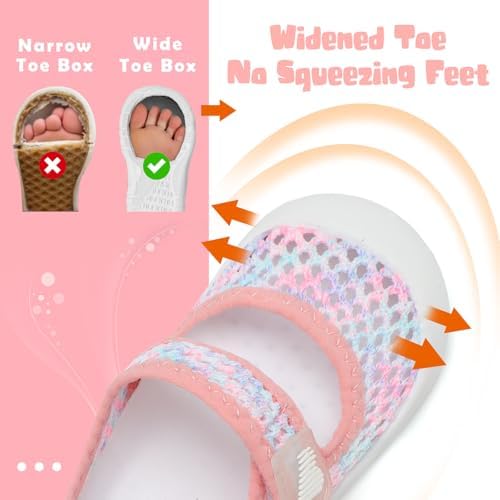 BARERUN Toddler Water Shoes Barefoot Water Shoes For Kids Baby Wide Aqua Socks With Arch Support Quick-Dry Breathable Boys Girls Sandals Walking Shoes For Beach Swim Pool Shoes