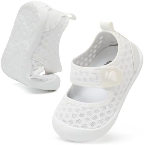 BARERUN Toddler Water Shoes Barefoot Water Shoes for Kids Baby Wide Aqua Socks with Arch Support Quick-Dry Breathable Boys Girls Sandals Walking Shoes for Beach Swim Pool Shoes