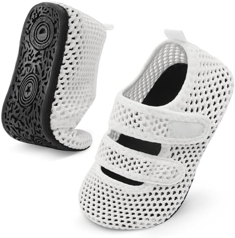 BARERUN Toddler Water Shoes Boys Girls Quick Dry Barefoot Aqua Shoes for Swim Pool Beach Non Slip Breathable Sandals Lightweight Summer House Slippers