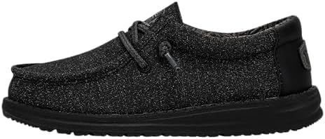 Basic Kids Black Slip-On Shoes by HEYDUDE shoes