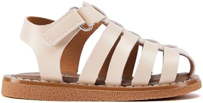 BMCiTYBM Baby Boy Girl Closed Toe Sandals Infant Summer First Walking Shoes Non-Slip Fisherman Sandals 6 9 12 18 24 Months