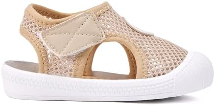 BMCiTYBM Baby Boy Girl Closed Toe Summer Sandals Lightweight Shoes Infant Non-Slip First Walking Sneakers 6 9 12 18 24 Months