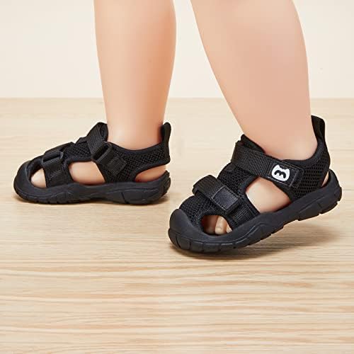 BMCiTYBM Baby Boy Girl Closed Toe Summer Sandals Lightweight Shoes Infant Non-Slip First Walking Sneakers 6 9 12 18 24 Months