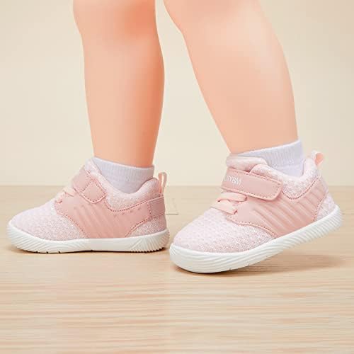BMCiTYBM Baby Boy Girl Shoes Breathable Mesh Walking Shoes Lightweight Non-Slip Sneakers Infant First Walkers 6 9 12 18 24 Month