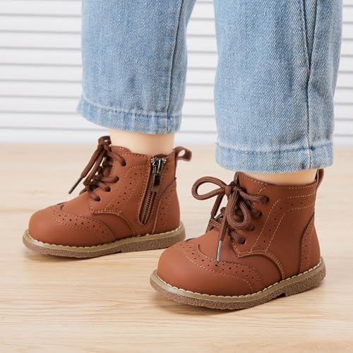 BMCiTYBM Baby Boys Girls Boots Infant Shoes First Walking Booties For All Seasons For 6 9 12 15 18 24 Months