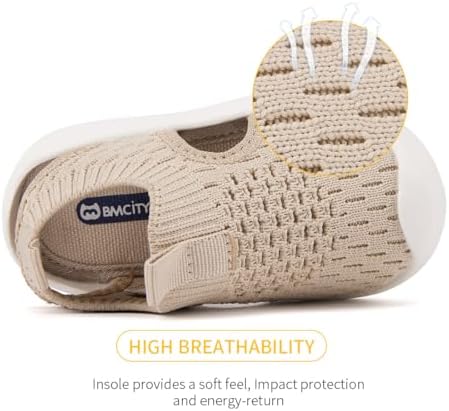 BMCiTYBM Baby Girls Boys Sandals Infant Toddler Summer Shoes Non-Slip 6-24 Months