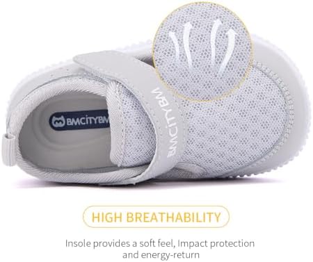 BMCiTYBM Toddler Baby Shoes Girl Boy Breathable Mesh Sneakers Non Slip
