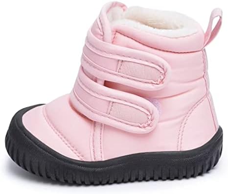 BMCiTYBM Toddler Baby Snow Boots Winter Shoes Boys Girls Cold Weather Baby Faux Fur Shoes