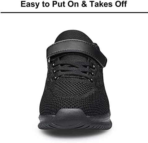 BNV Boys Girls Sneakers Kids Shoes Unisex Lightweight Breathable Athletic Running Tennis Fitness Shoes For Toddler/Little Kid/Big Kid