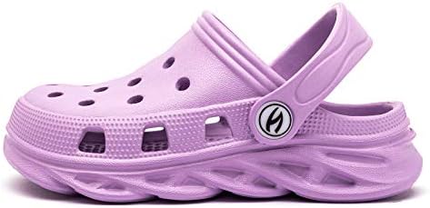 BODATU Boys Girls Garden Clogs Kids Slip On Beach Shoes Children Sandals For Indoor Outdoor