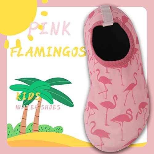 BomKinta Kids Water Shoes Boys Girls Barefoot Quick Dry Non-Slip Aqua Socks For Beach Swimming Pool