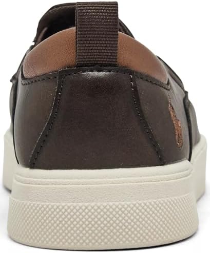 Boy's Filip Chocolate Brown/Tan Boat Shoe