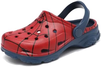 Boys and Girls Graphic Clogs for Kids Unisex Eva Mules for Big Kid Little Kid Boy and Girl Closed Toe Slide Sandals