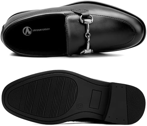 Boys Dress Shoes Oxford Loafers For Kids Slip On Penny Loafer(Little Kid/Big Kid)