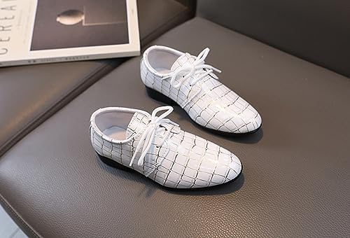 Boys Girls Classic Wingtip Oxford Dress Shoes Wedding Church School Uniform Loafer Flats For Toddlers Little Kids Big Kids