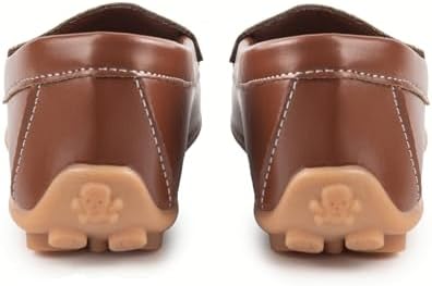 Boys Girls Loafers Dress Flats Slip-On Oxford Casual Moccasins School Walking Boat Shoes(Toddler/Little Kid/Big Kid)