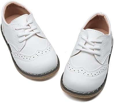 Boys School Uniform Dress Shoes Casual Oxford Flats Toddler Girl Dress Shoes