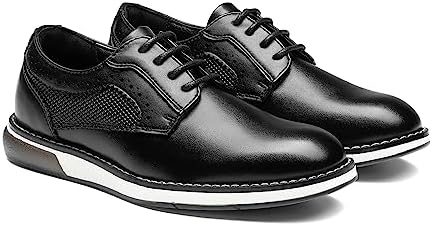 Bruno Marc Boy's Casual Dress Oxford Comfort Uniform Formal Sneaker Shoes
