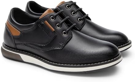 Bruno Marc Boy's Casual Dress Oxford Comfort Uniform Formal Fashion Sneaker Shoes