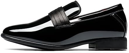 Bruno Marc Boys Dress Shoes Slip-on Loafers Formal Tuxedo Shoes