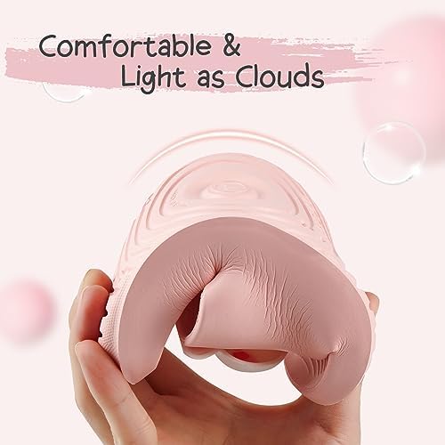 Bunny Toddler Slides Slipper Unisex Child Boys & Girls Slide Sandals For Kids Flip Flops Comfy Shower Slippers Beach Garden Shoes