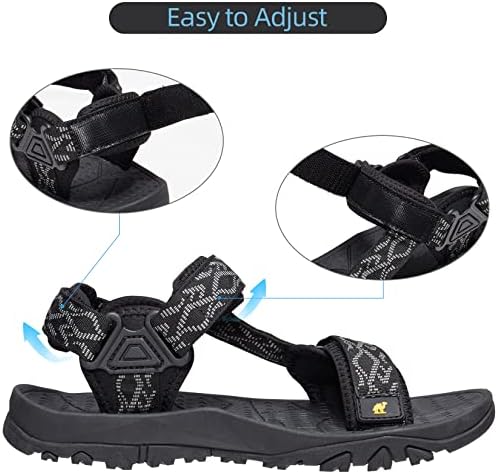 CAMELSPORTS Men’s Sandals Hiking Athletic Sandals Non-slip Water Sandals Comfortable Sport Sandals Open Toe Casual Beach Sandals