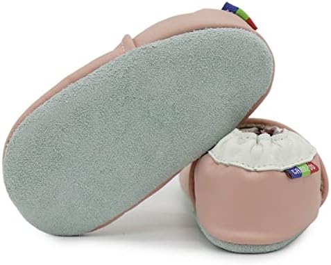 Carozoo Toddler Kids Unisex Slipper Animal Flower Soft Sole Leather Baby Shoes