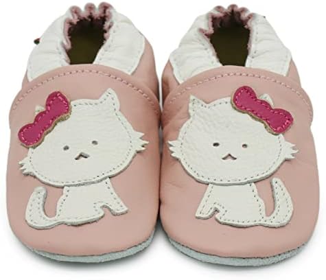 Carozoo Toddler Kids Unisex Slipper Animal Flower Soft Sole Leather Baby Shoes