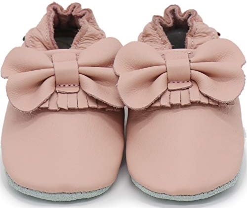 Carozoo Toddler Kids Unisex Slipper Animal Flower Soft Sole Leather Baby Shoes