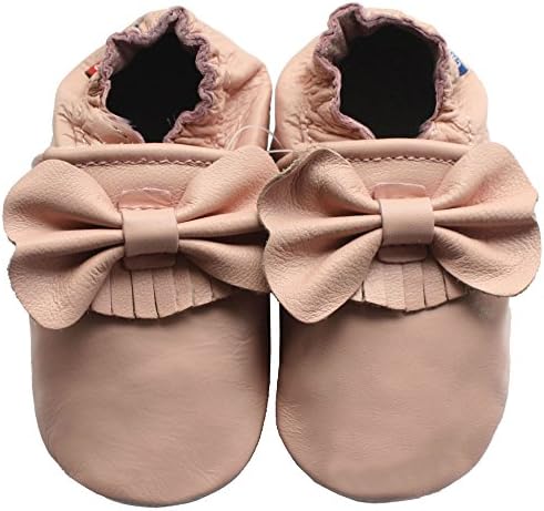 Carozoo Toddler Kids Unisex Slipper Animal Flower Soft Sole Leather Baby Shoes