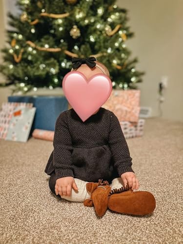 CENCIRILY Infant Baby Fringe Moccasin Slipper Boys Girls Tassel Suede Leather Toddler Sneakers Soft Sole First Walking Loafers Crib Shoes