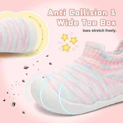 Centipede Demon Baby Shoes Baby Boys Girls Sock Shoes Breathable Infants Toddlers Slippers Indoor Outdoor Boots First Walking Shoe Slip On Sneakers Non Slip With Soft Rubber Soles