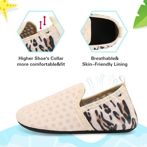 Centipede Demon Toddler Water Shoes For Girls Boys Kids Baby Beach Swim Aqua Socks Quick Dry Summer Sandals For Pool Outdoor Sports Barefoot Sock Shoe Rubber Soles Slippers