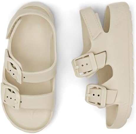 ChayChax Toddler Boys Girls Double Buckle Sandals Children's Adjustable Back Strap Water Sandal